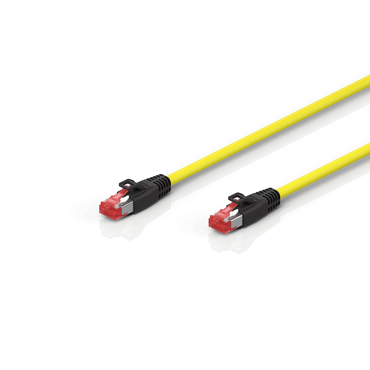 ZK1093-9191-3xxx | Industrial Ethernet/EtherCAT patch cable, CAT5, PVC, 1 x 4 x AWG22, fixed installation