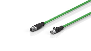 ZK1096-8191-0xxx | Industrial Ethernet/EtherCAT cable, Cat.6/Cat.6A, PUR, 4 x 2 x AWG26, fixed installation