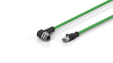 ZK1096-8891-0xxx | Industrial Ethernet/EtherCAT G/G10 cable, Cat.6/Cat.6A, PUR, 4 x 2 x AWG26, fixed installation