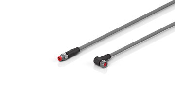 ZK2000-2124-3xxx | Sensor cable, PVC, 3 x 0.25 mm², fixed installation
