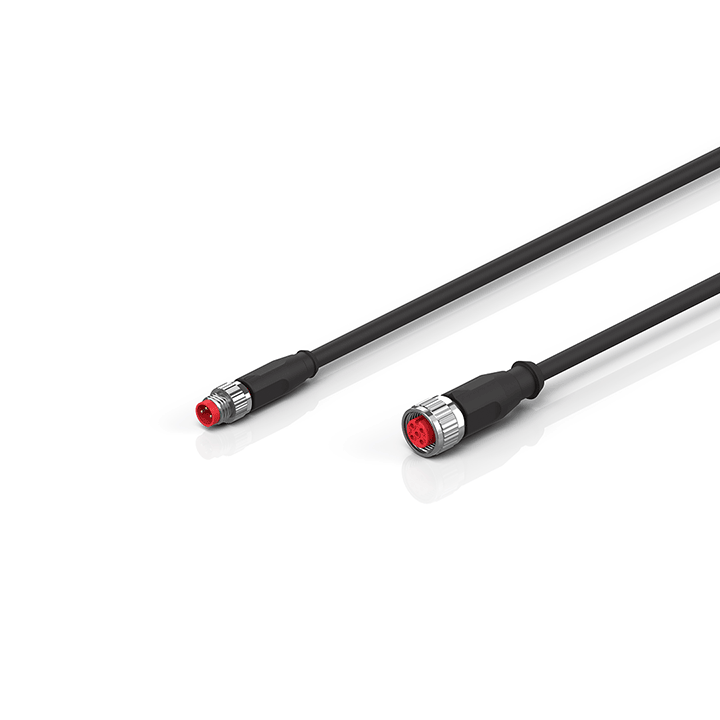 ZK2000-2162-0xxx | Sensor cable, PUR, 3 x 0.25 mm², drag-chain suitable