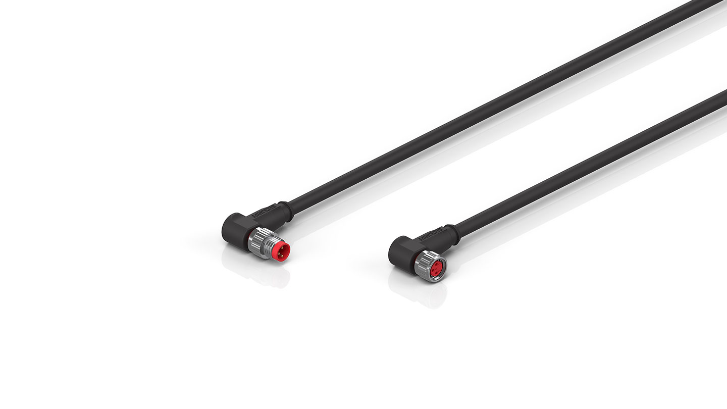 ZK2000-2324-0xxx | Sensor cable, PUR, 3 x 0.25 mm², drag-chain suitable