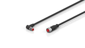 ZK2000-2362-0xxx | Sensor cable, PUR, 3 x 0.25 mm², drag-chain suitable