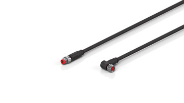 ZK2000-3134-0xxx | Sensor cable, PUR, 4 x 0.25 mm², drag-chain suitable