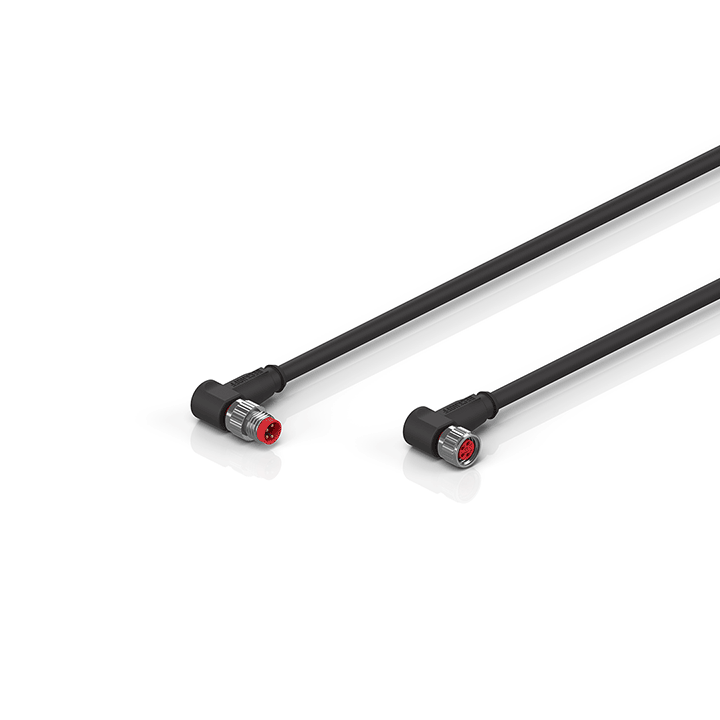 ZK2000-3334-0xxx | Sensor cable, PUR, 4 x 0.25 mm², drag-chain suitable