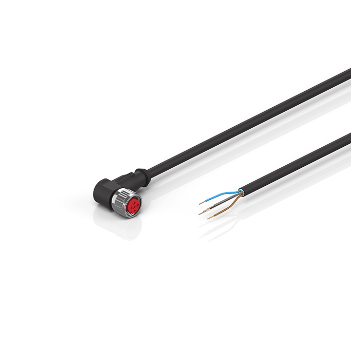 ZK2000-5400-0xxx | Sensor cable, PUR, 5 x 0.34 mm², drag-chain suitable