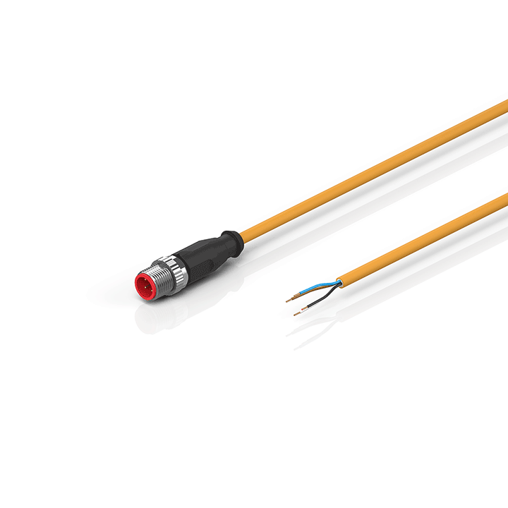 ZK2000-6100-7xxx | Sensor cable, PP, 4 x 0.25 mm², fixed installation, food & beverage