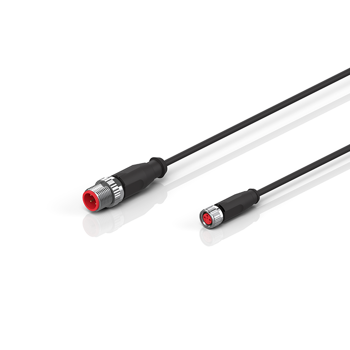 ZK2000-6122-0xxx | Sensor cable, PUR, 4 x 0.34 mm², drag-chain suitable