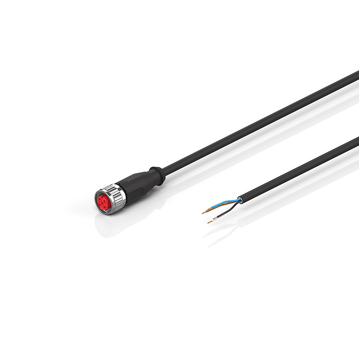 ZK2000-6200-0xxx | Sensor cable, PUR, 4 x 0.34 mm², drag-chain suitable
