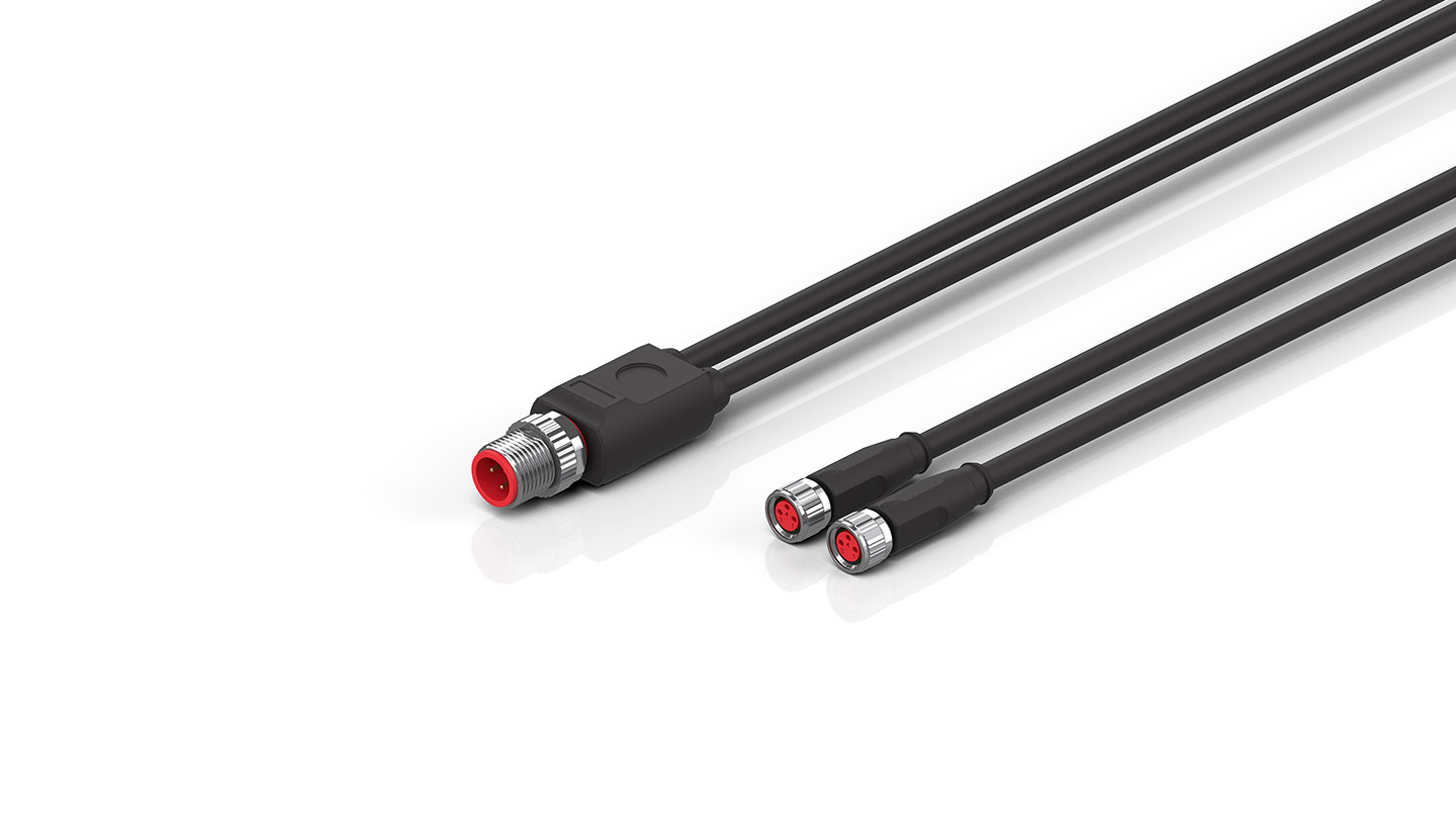 ZK2000-6522-0xxx | Sensor cable, PUR, 4 x 0.25 mm², drag-chain suitable