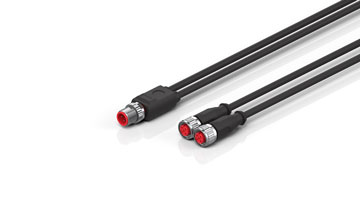 ZK2000-6562-0xxx | Sensor cable, PUR, 4 x 0.25 mm², drag-chain suitable