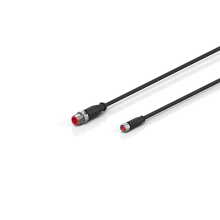 ZK2000-7132-0xxx | Sensor cable, PUR, 4 x 0.34 mm², drag chain suitable
