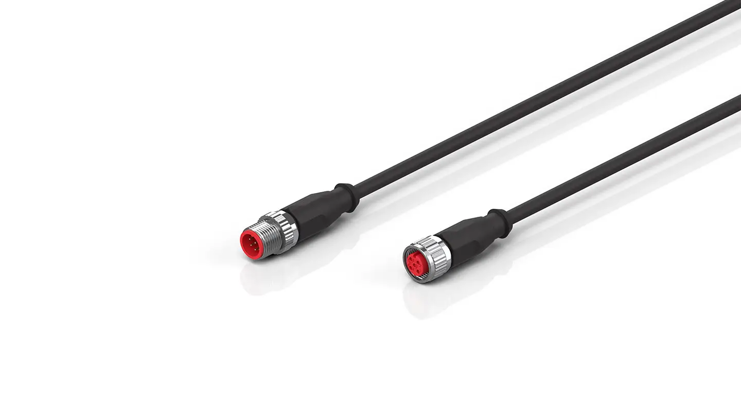 ZK2000-8172-0xxx | Sensor cable, PUR, 4 x 0.34 mm², drag-chain
