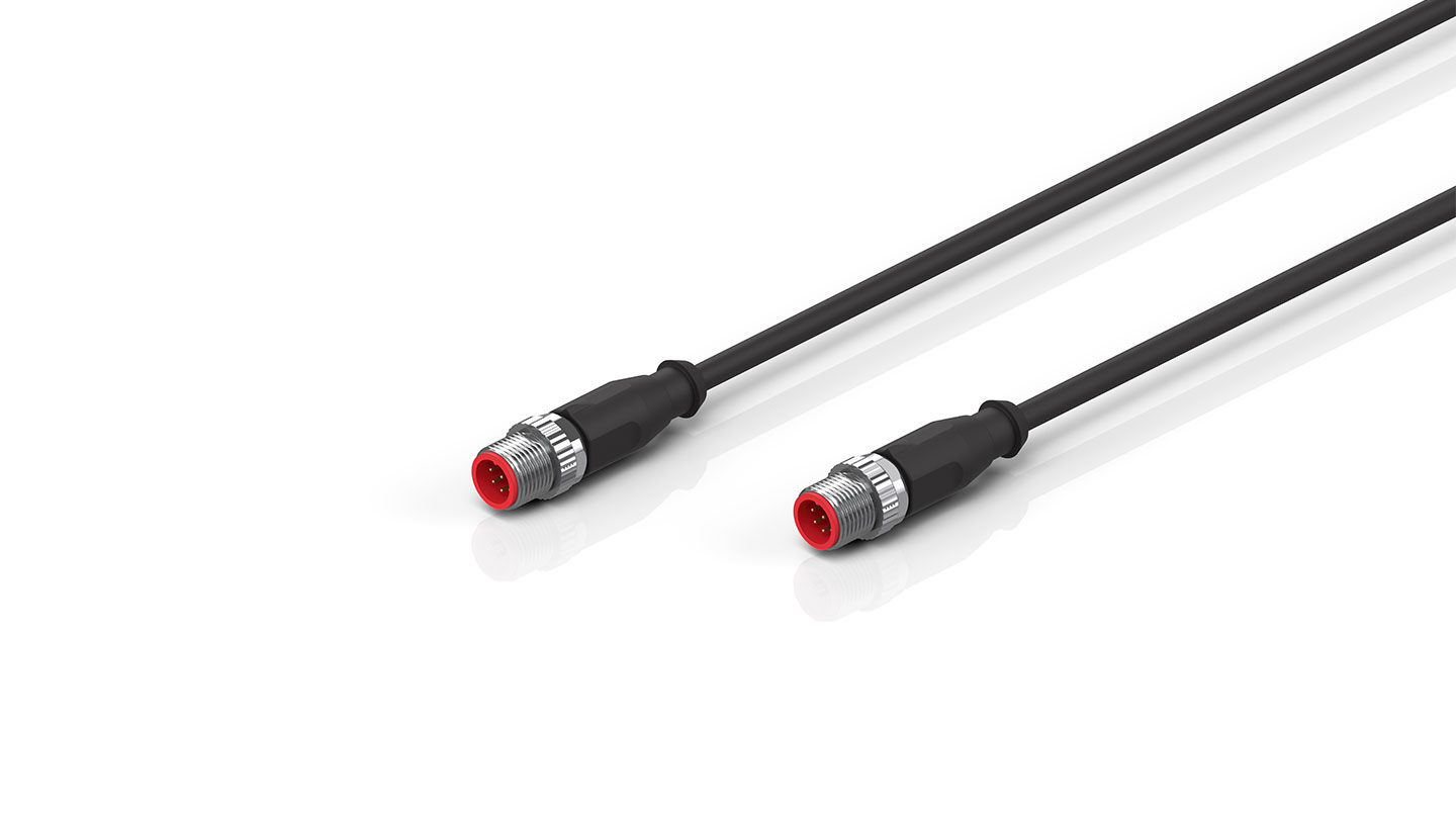 ZK2000-8181-0xxx | Sensor cable, PUR, 8 x 0.25 mm², drag-chain suitable