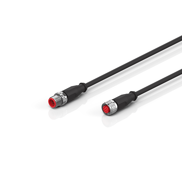 ZK2000-8182-0xxx | Sensor cable, PUR, 8 x 0.25 mm², drag-chain suitable