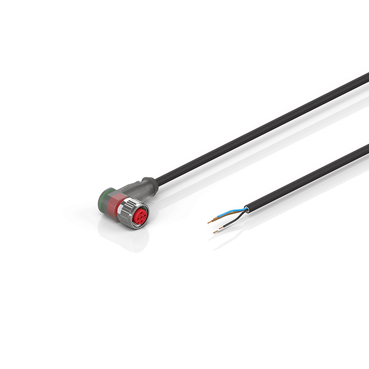 ZK2002-6400-0xxx | Sensor cable, PUR, 4 x 0.34 mm², drag-chain suitable