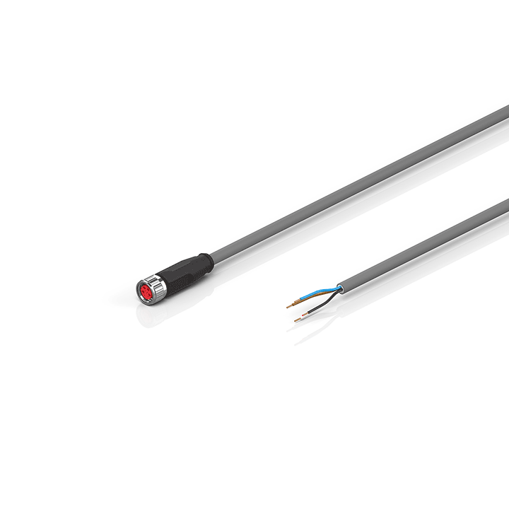 ZK2020-3200-3xxx | Power cable, PVC, 4 x 0.34 mm², fixed installation