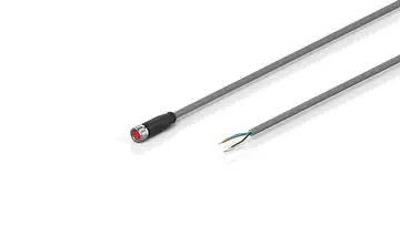 ZK2020-3200-3xxx | Power cable, PVC, 4 x 0.34 mm², fixed