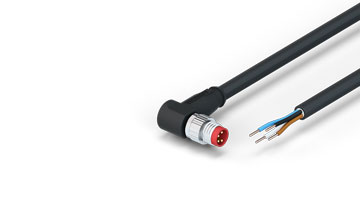 ZK2020-3300-0xxx | Power cable, PUR, 4 x 0.34 mm², drag-chain suitable