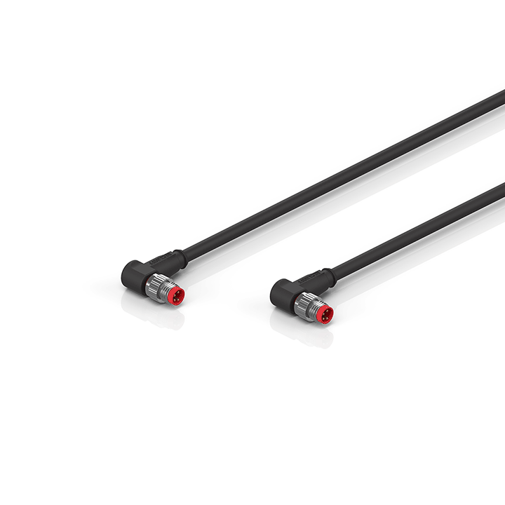 ZK2020-3333-0xxx | Power cable, PUR, 4 x 0.34 mm², drag-chain suitable