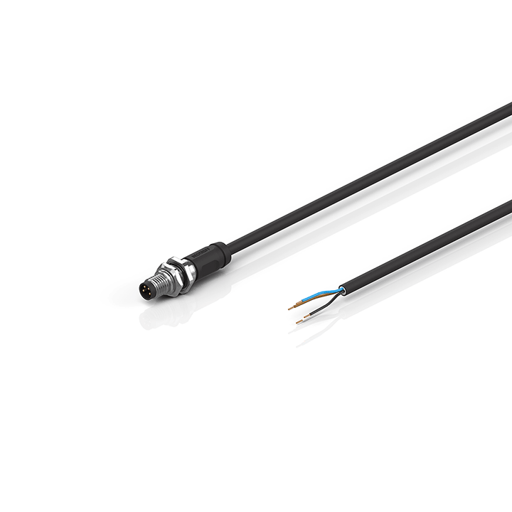 ZK2020-3700-0xxx | Power cable, PUR, 4 x 0.34 mm², drag-chain suitable