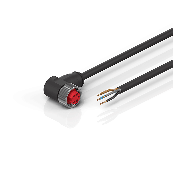 ZK2030-1400-0xxx | Power cable, PUR, 5 x 1.5 mm², drag-chain suitable