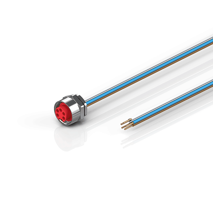 ZK2030-1600-0xxx | Powerleitung, PVC, 5 x 1,5 mm² (AWG16), feste Verlegung