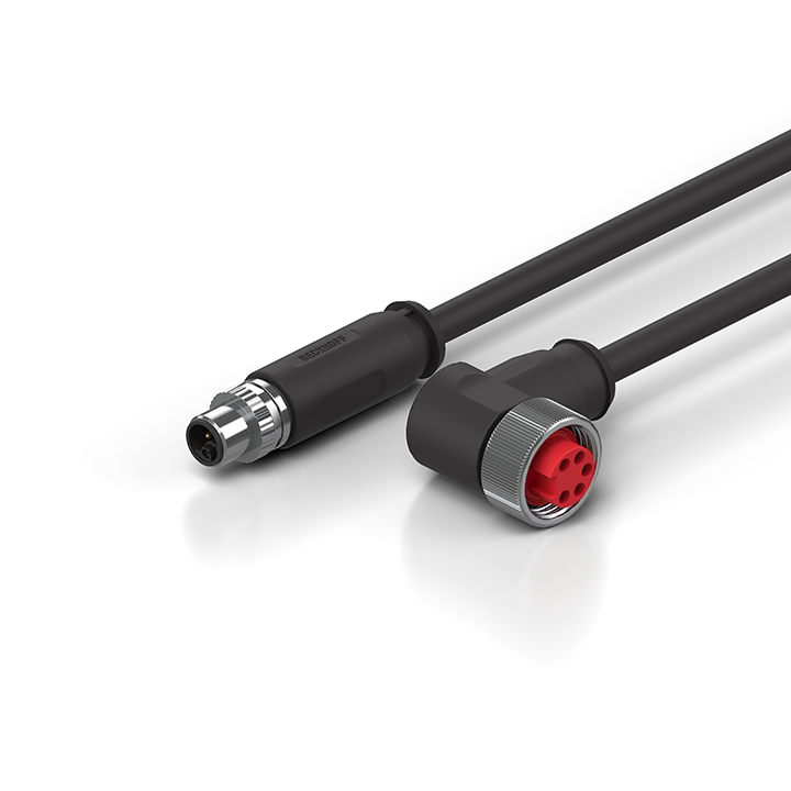 ZK2051-5114-0xxx | Power cable, PUR, drag-chain suitable, 5 x 2.5 mm²