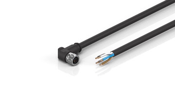ZK2051-5400-0xxx | Power cable, PUR, drag-chain suitable, 5 G 2.5 mm²