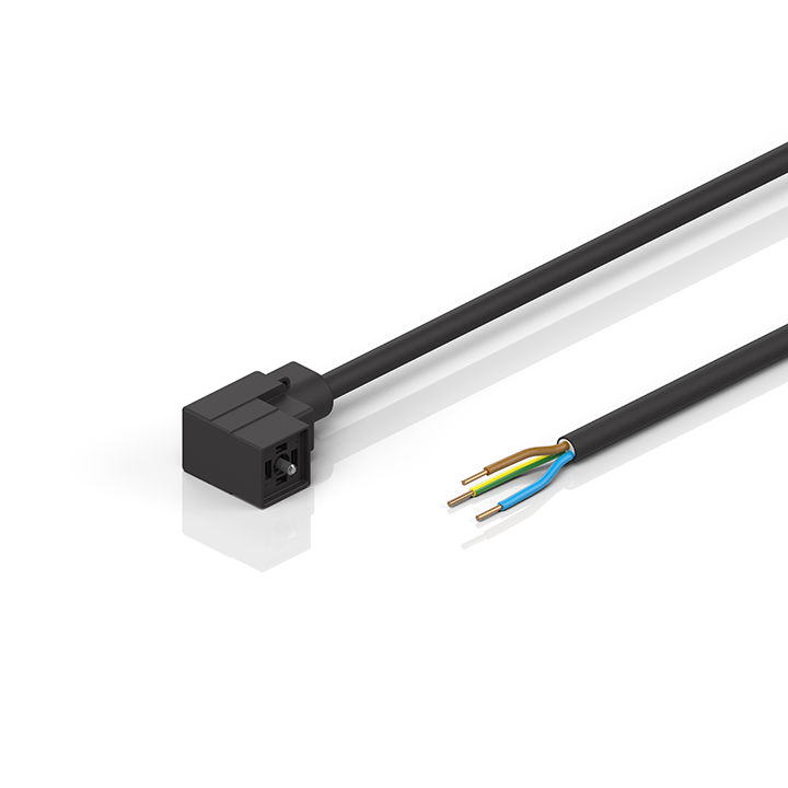 ZK4042-0100-0xxx | Sensor cable, IP67, PUR, drag-chain suitable, valve plug