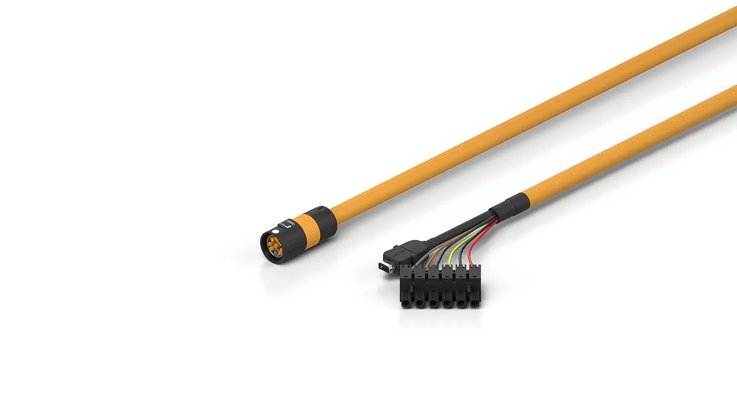 ZK4100-8021-2xxx | Motor connection cable 0.75 mm² with itec® plug