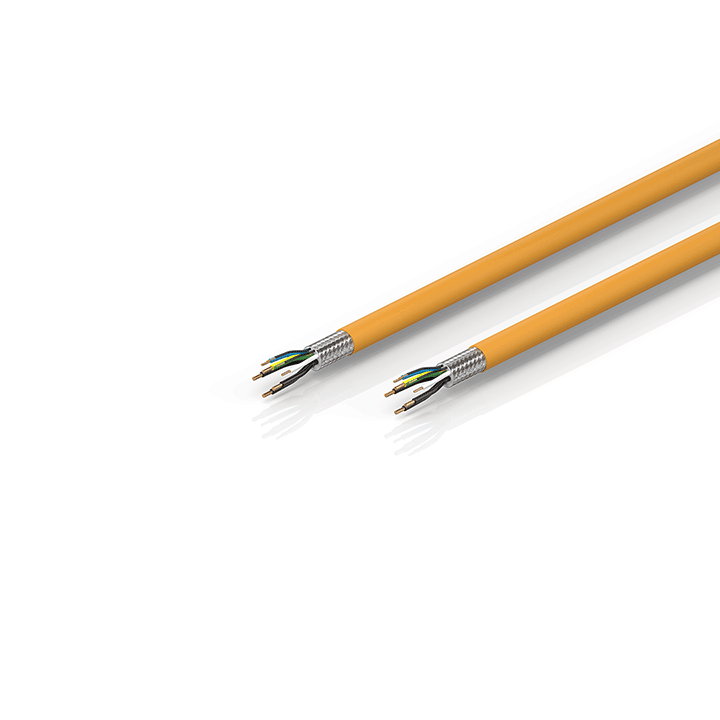 ZK4509-8025-zzzz | Motor connection cable 4 mm² not assembled, drag-chain suitable