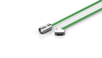 ZK4510-0000-xxxx | Encoder connection cable 0.14 mm² with M23 plug, for fixed installation (service phase)