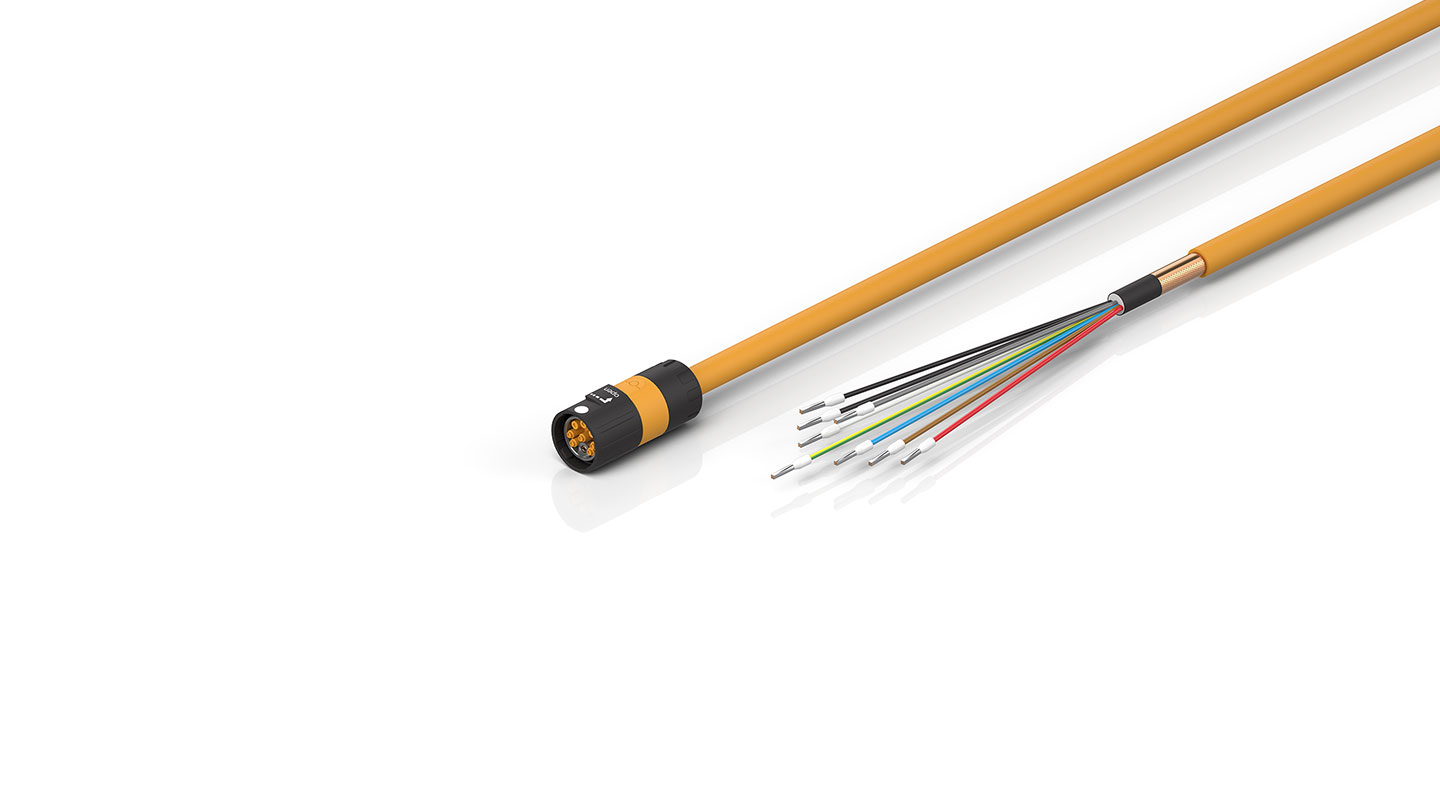 ZK4704-0401-2xxx | Motor connection cable 0.75 mm² with itec® plug 