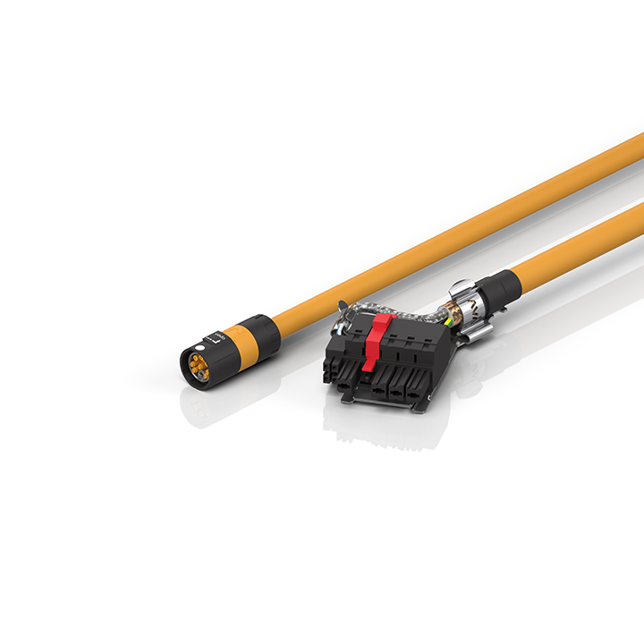 ZK4800-8062-xxxx | Motor connection cable 1 mm² with itec® plug, torsionable