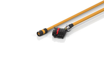 ZK4800-8062-xxxx | Motor connection cable 1 mm² with itec® plug, torsionable