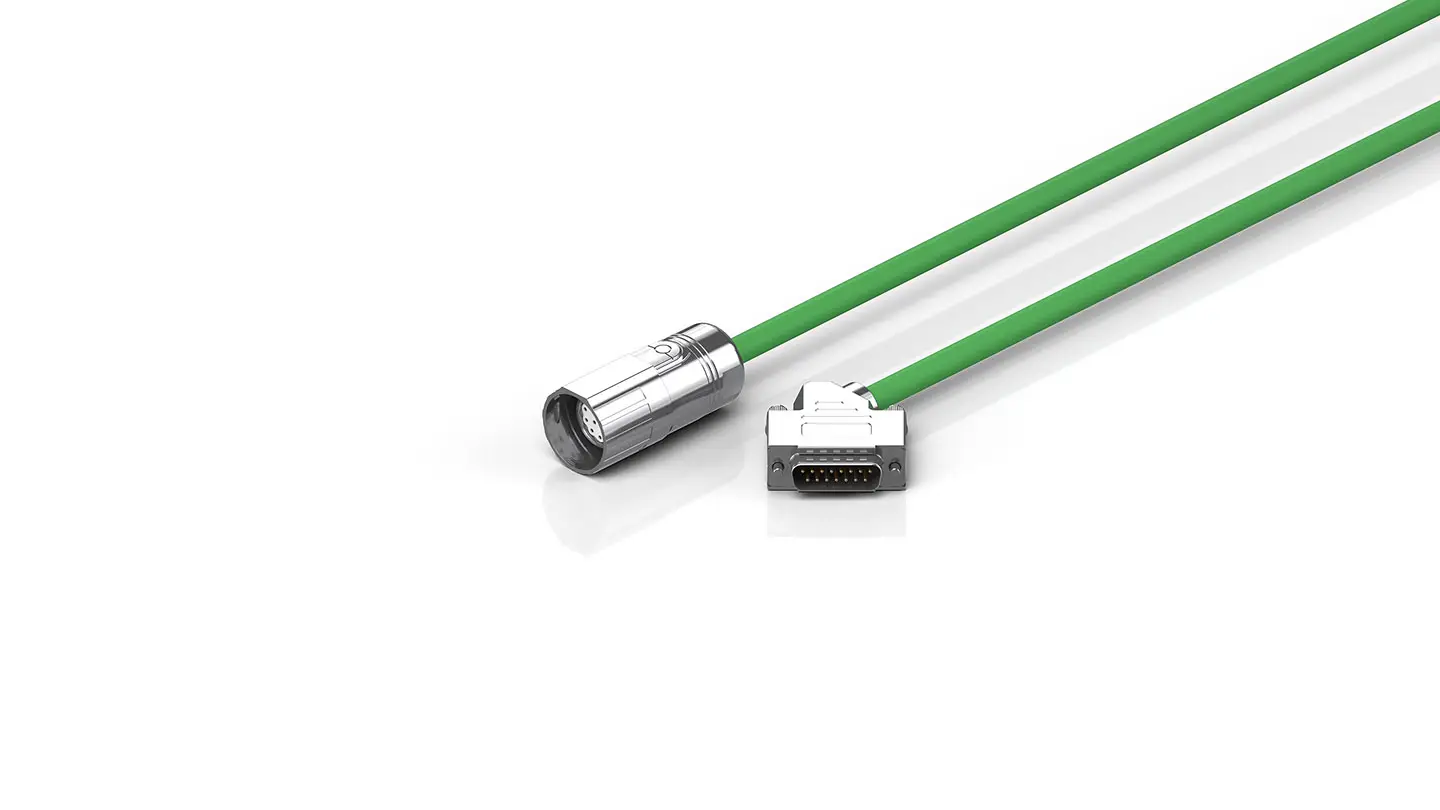 ZK4810-8020-xxxx | Encoder connection cable EnDat® 2.2, drag-chain