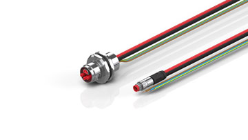 ZK7906-AK00-0xxx | B17, ECP cable, PUR, 3 G 1.5 mm² + (1 x 4 x AWG22), drag chain suitable, key 3 (user-defined voltage)