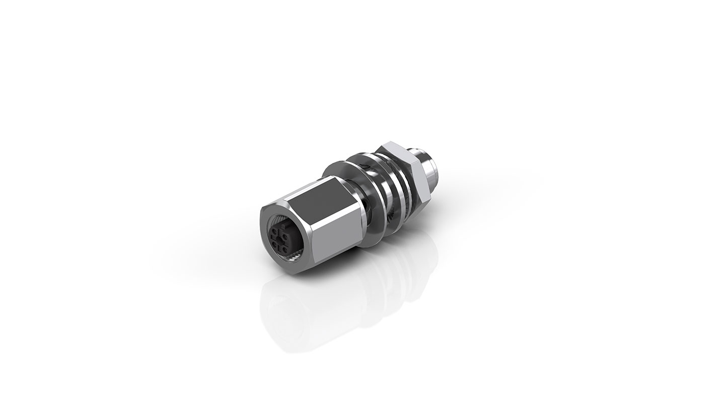 ZS1031-6610 | Stecker Schaltschrankdurchführung, IP67, geschirmt