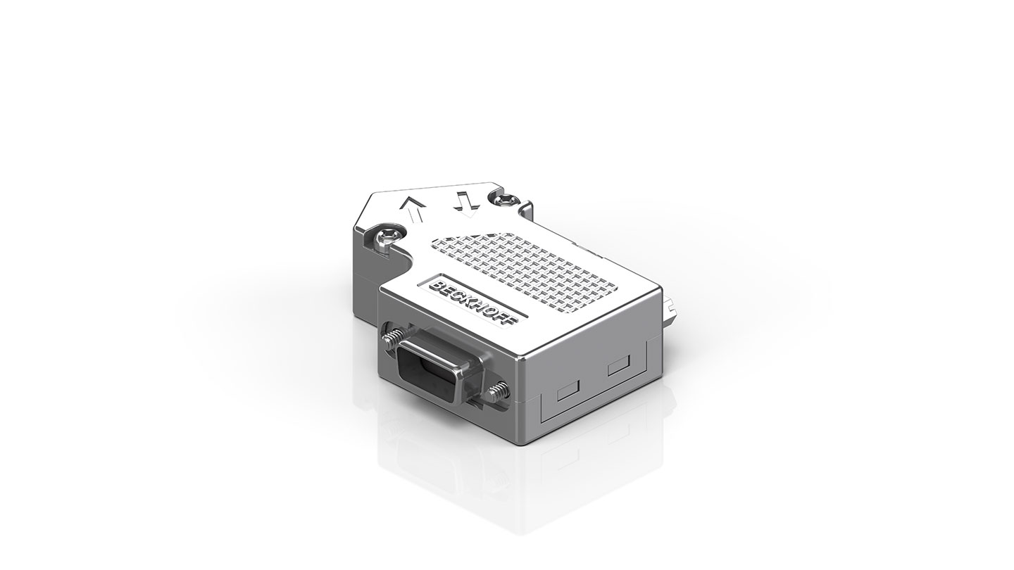 ZS1051-3001 | CANopen, Businterface-Connector, D-Sub, im Gehäuse, mit zuschaltbarem Abschlusswiderstand