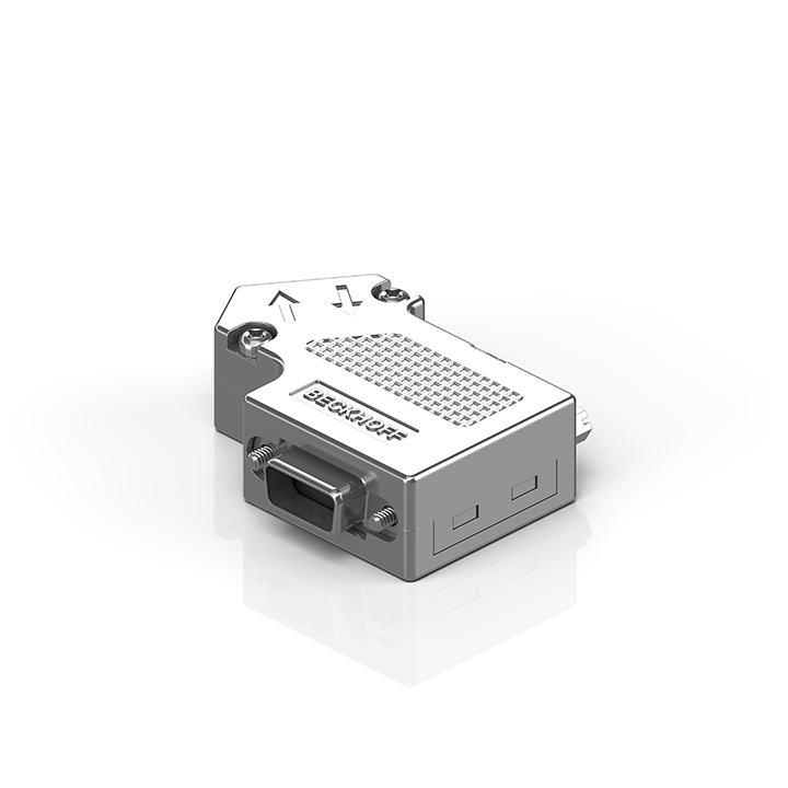 ZS1051-3001 | CANopen, Businterface-Connector, D-Sub, im Gehäuse, mit zuschaltbarem Abschlusswiderstand