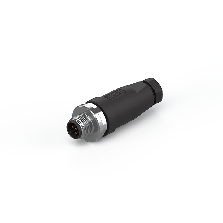 ZS2000-3712 | M12 plug field assembly, sensor, IP65/67, with cold junction compensation
 