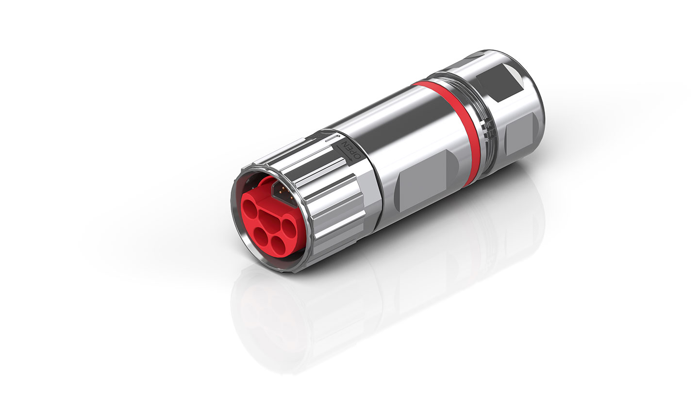 ZS7300-0001 | Plug, field assembly, EtherCAT P, IP65/67, shielded