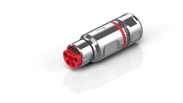 ZS7300-0007 | Socket, field assembly, EtherCAT P, IP65/67, shielded